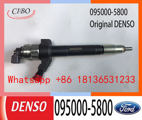 Γνήσιος εγχυτήρας 095000-5800 095000-5801 diesel DENSO για το 6c1q-9k546-εναλλασσόμενο ρεύμα διέλευσης 2.2L 2.4L της Ford, 6C1Q9K546AC